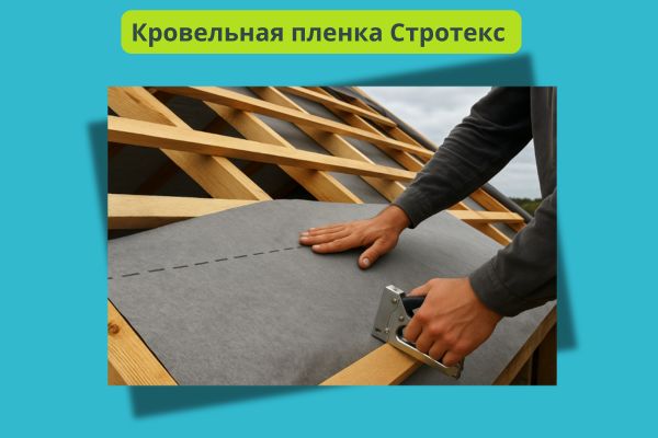 Пленка Стротекс для кровли фото